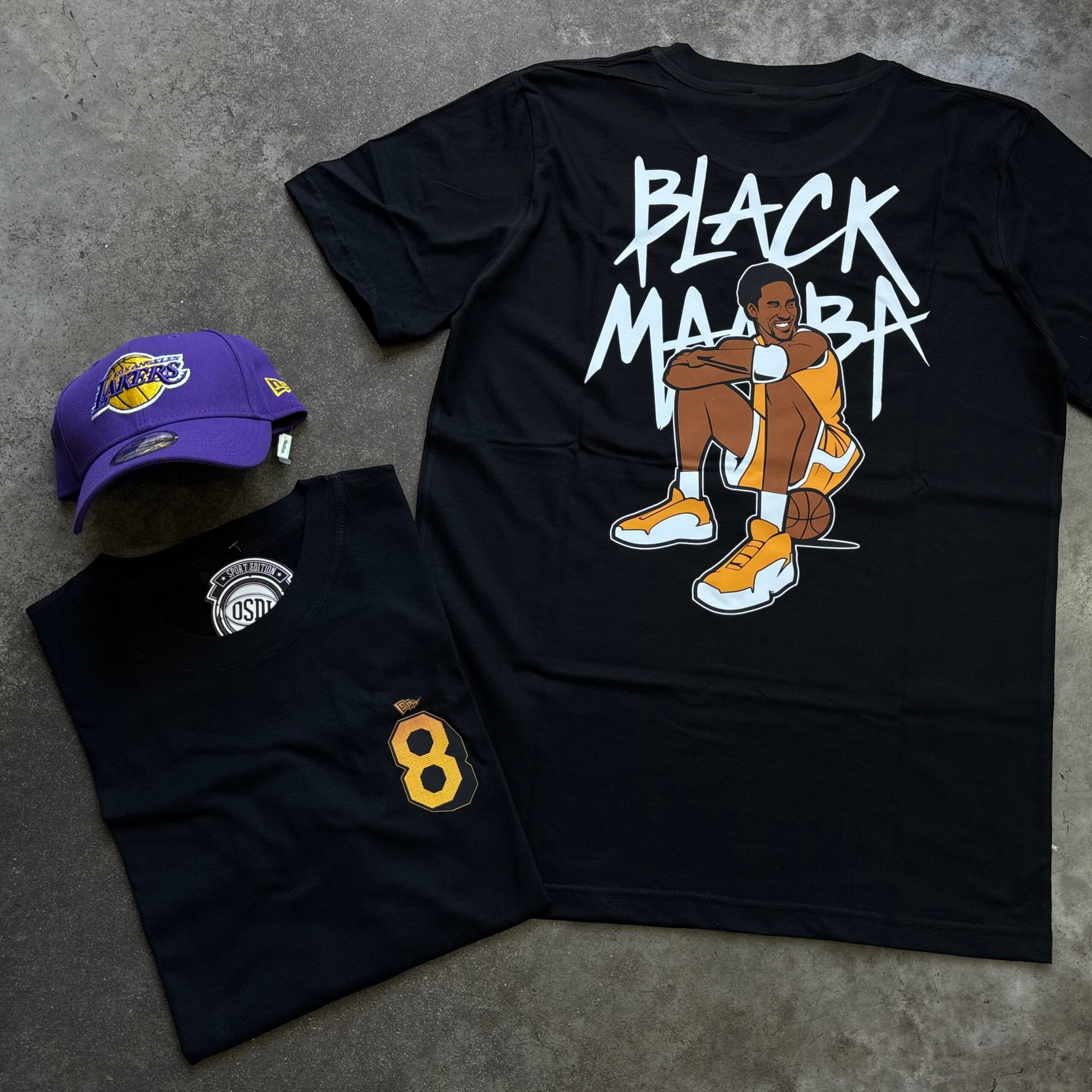 REMERA KOBE BLACK SERIE - Imagen 2